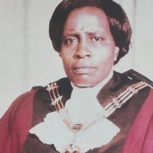Margaret Kenyatta as Mayor of Nairobi